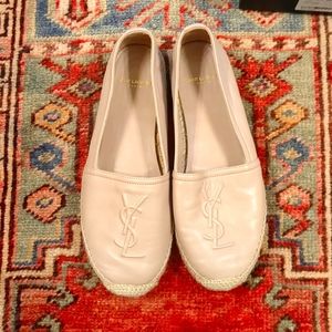 YSL Nappa Espadrille 37